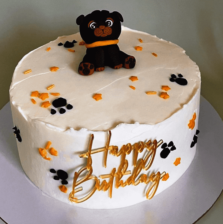 Nice Puppy Cake