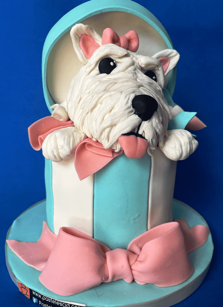 Ravishing Puppy Cake