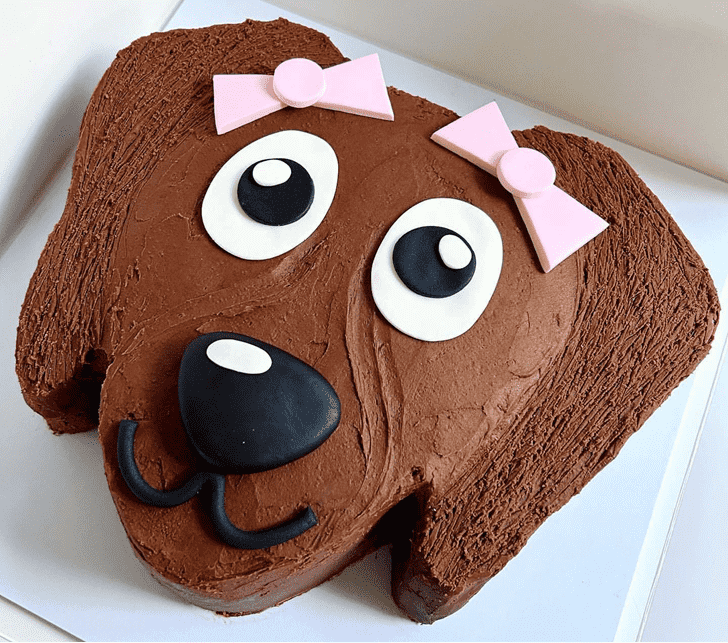 Superb Puppy Cake
