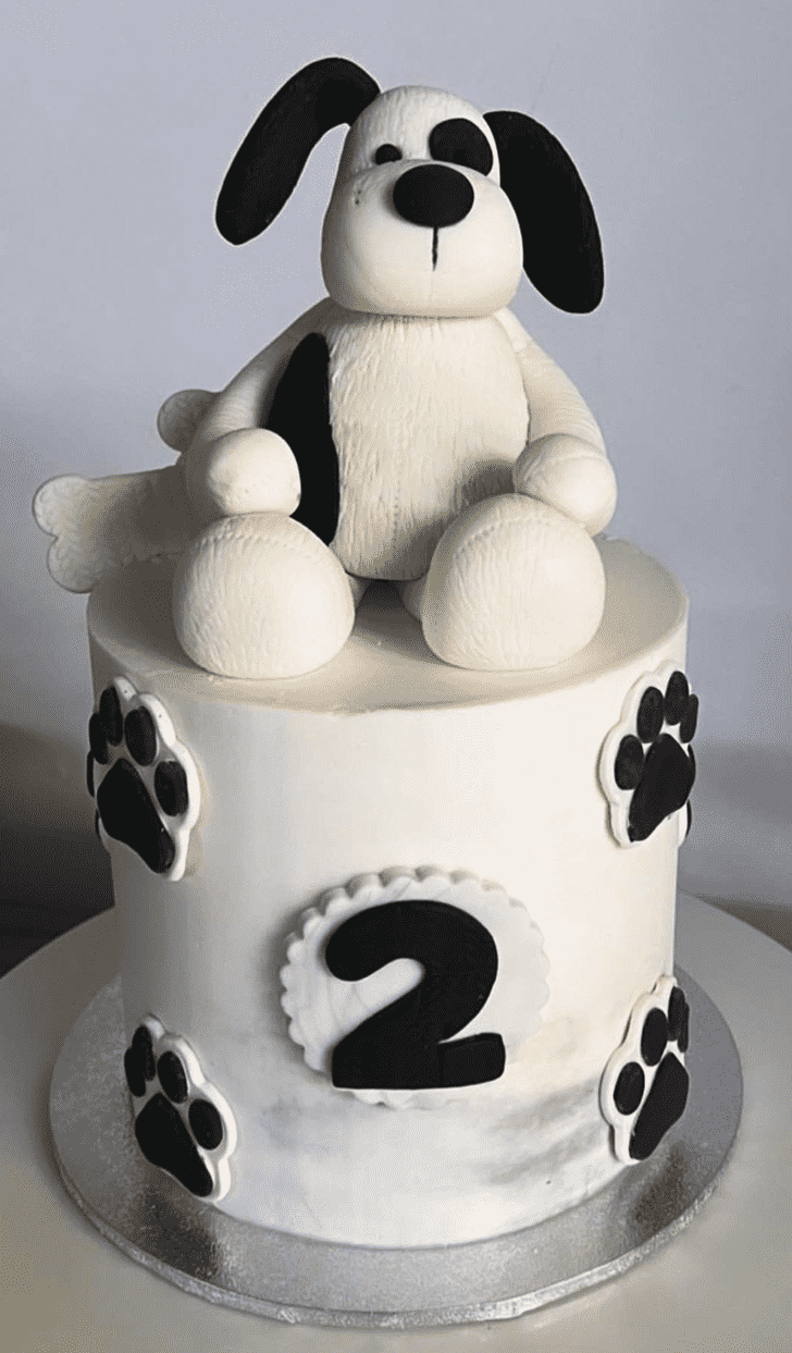 Wonderful Puppy Cake Design