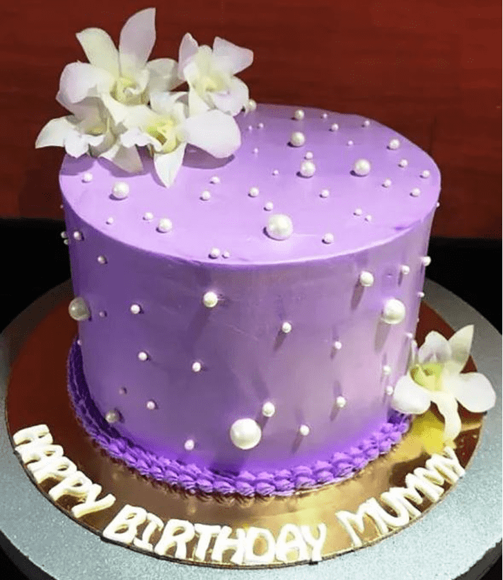 Angelic Purple Cake