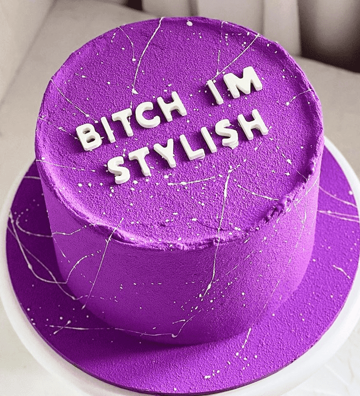 Bewitching Purple Cake