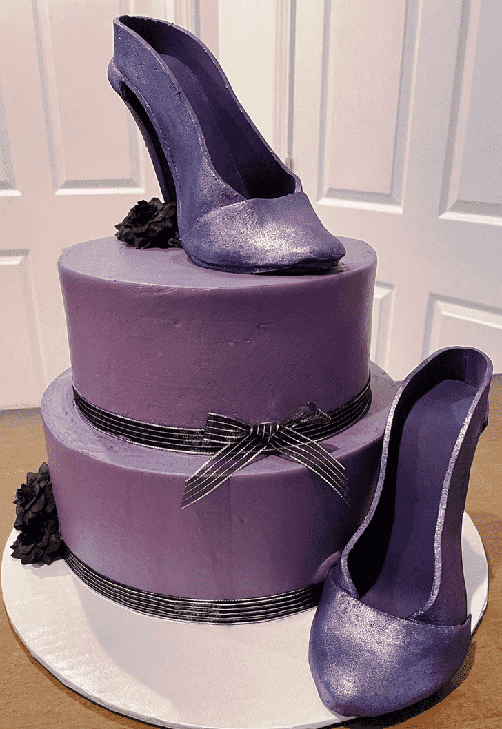 Charming Purple Cake