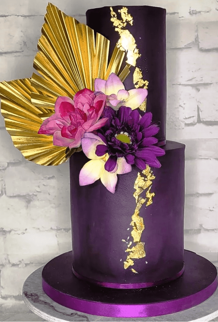 Cute Purple Cake