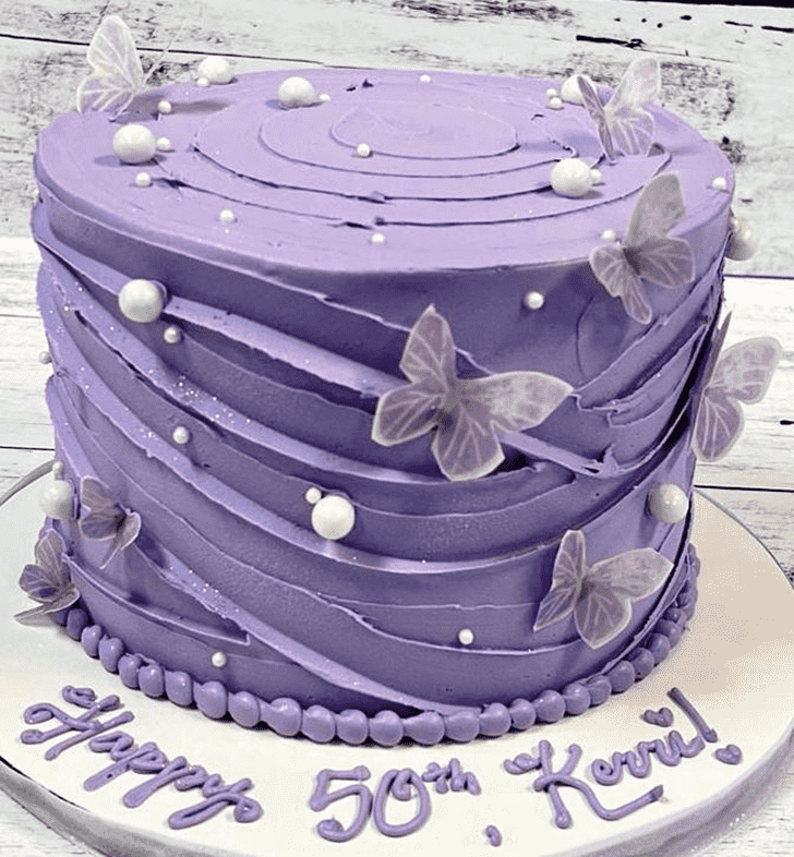 Delightful Purple Cake