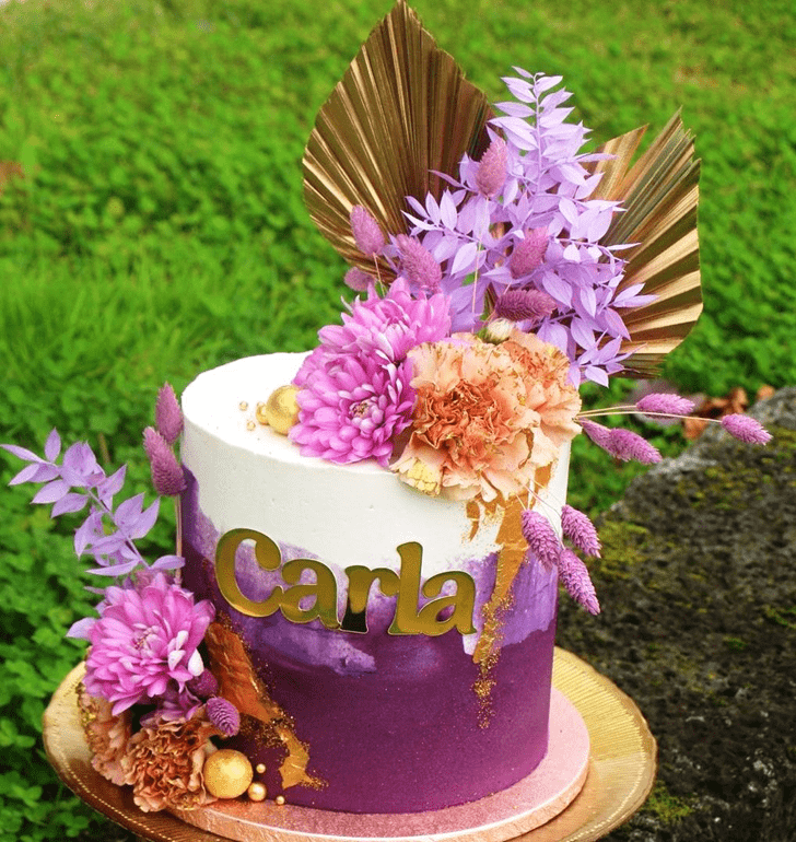 Divine Purple Cake