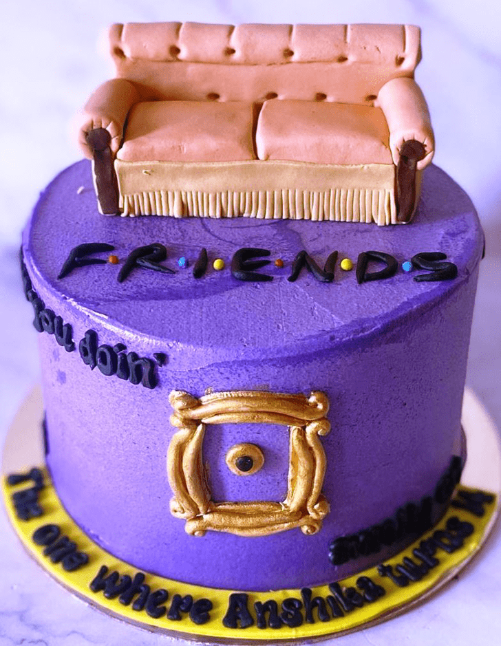 Enticing Purple Cake