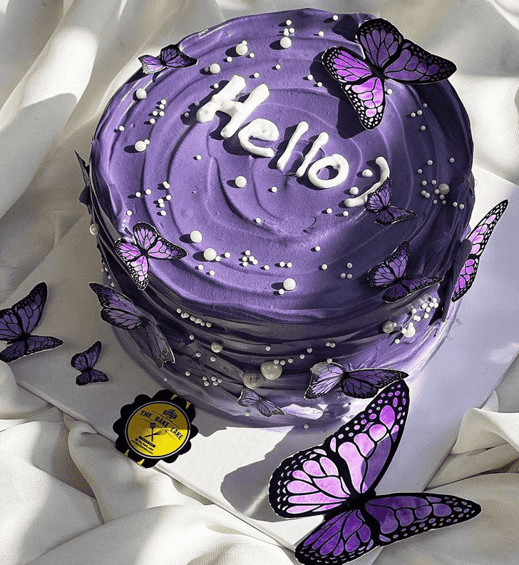 Fair Purple Cake