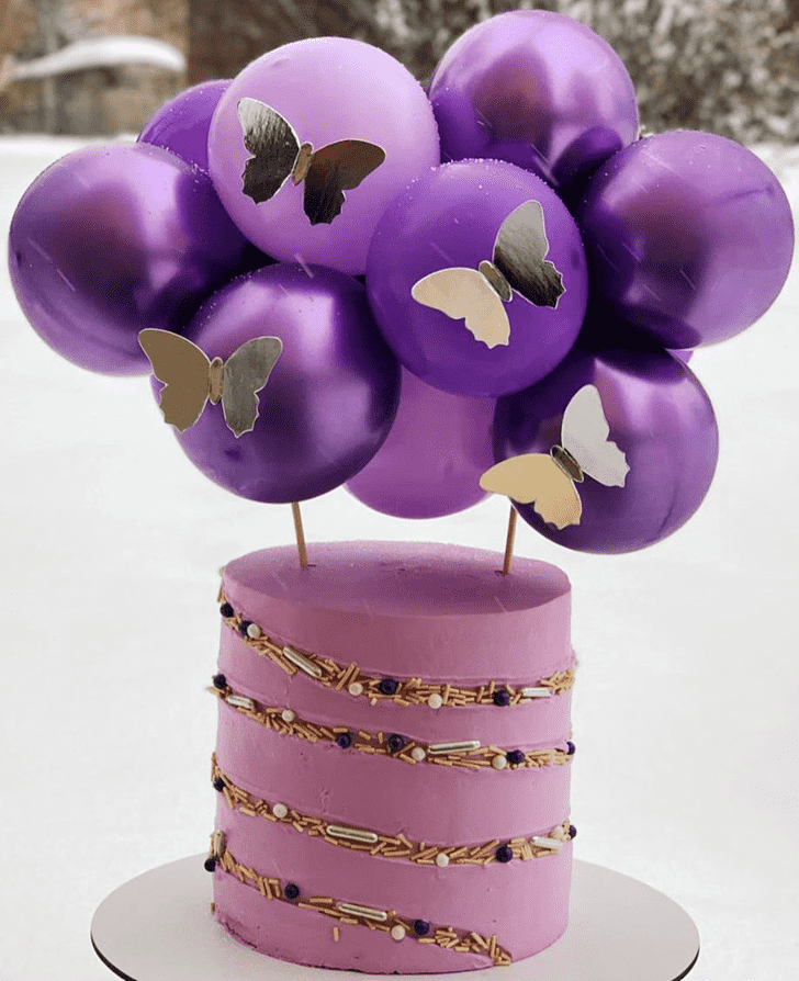 Gorgeous Purple Cake