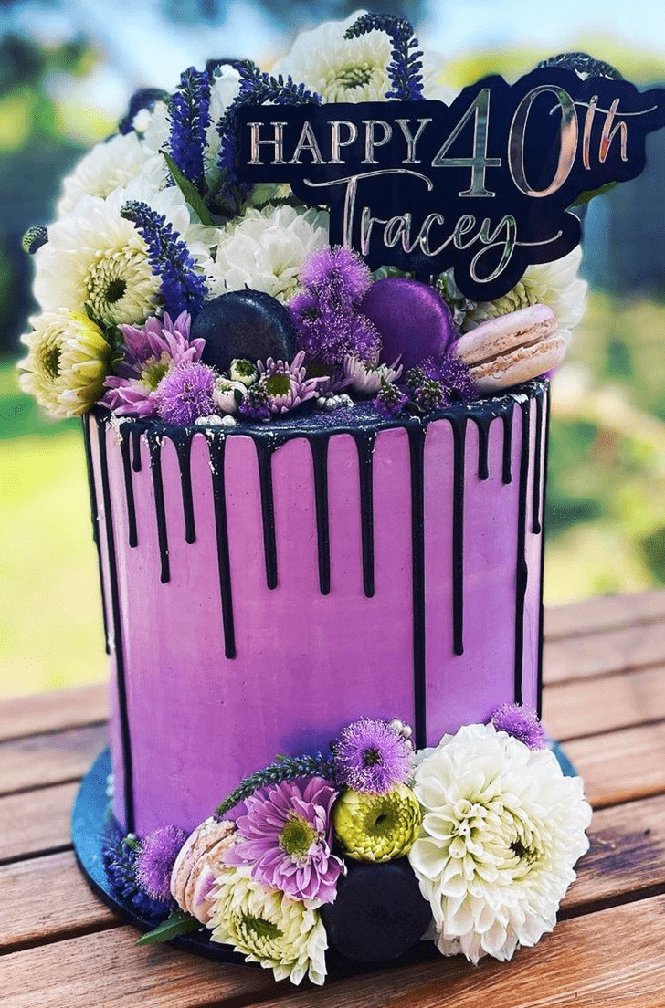 Mesmeric Purple Cake
