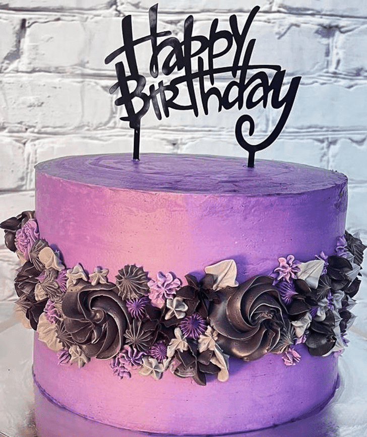 Pleasing Purple Cake