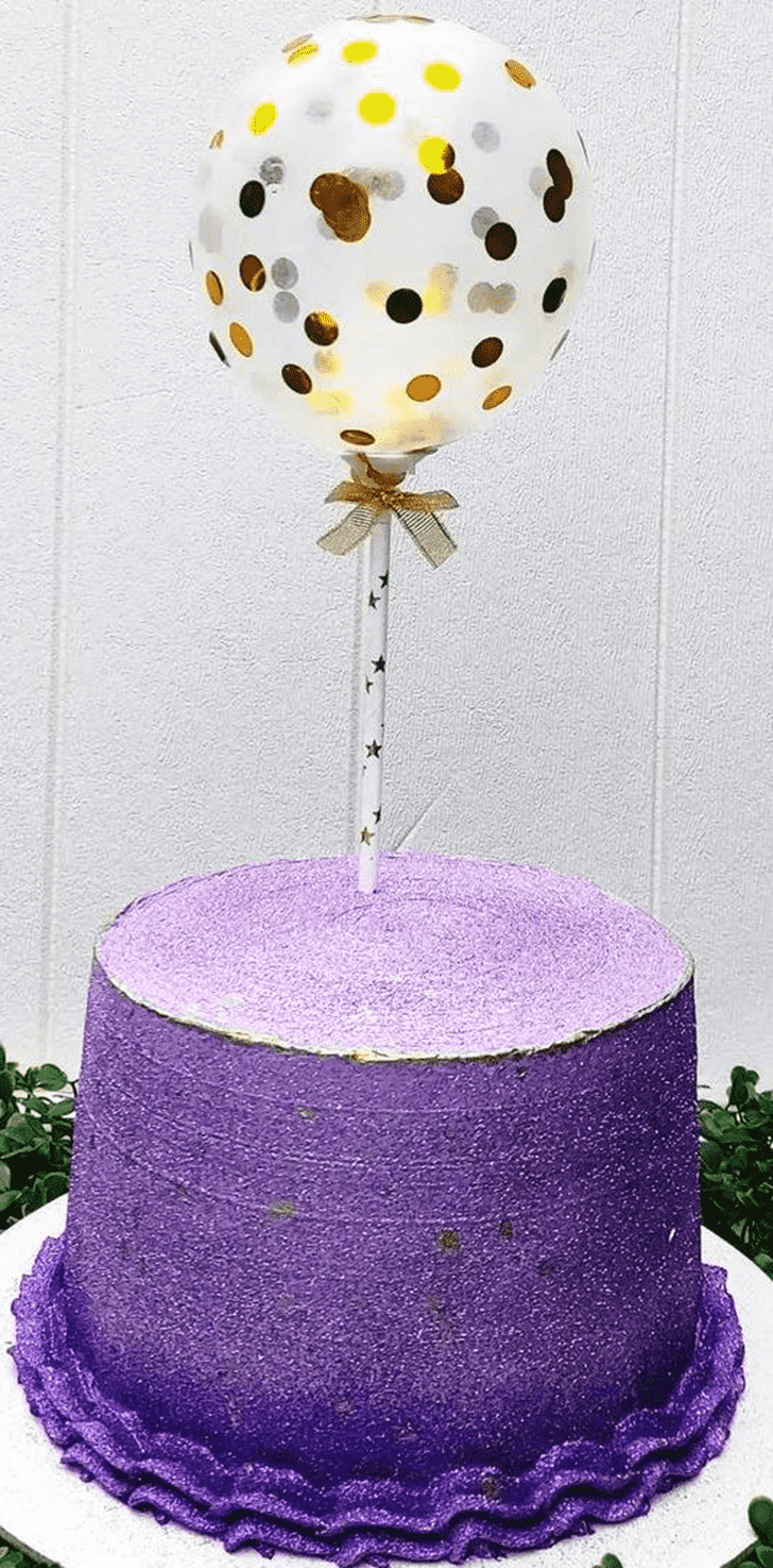 Pretty Purple Cake