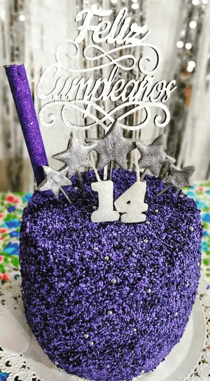 Radiant Purple Cake