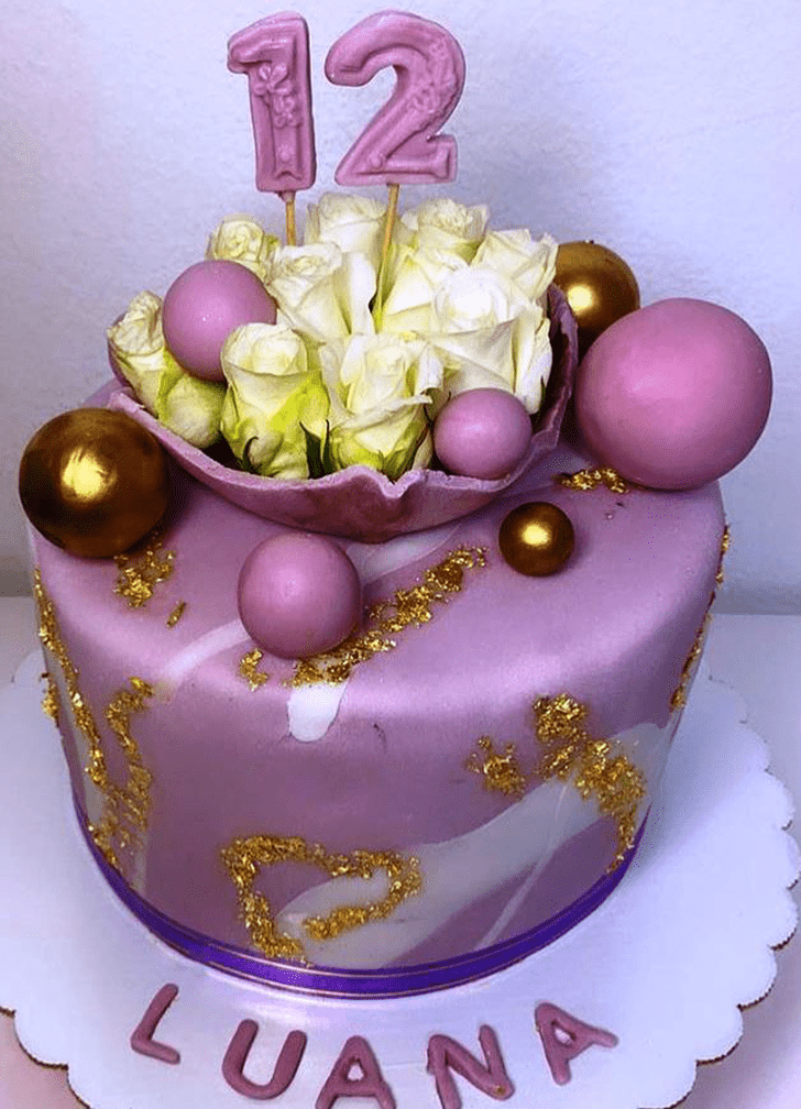 Ravishing Purple Cake