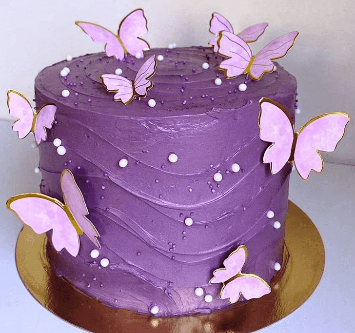 Refined Purple Cake