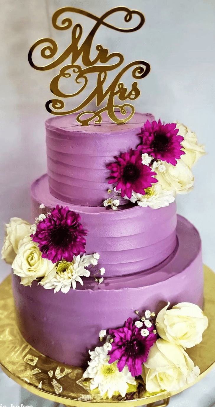 Slightly Purple Cake