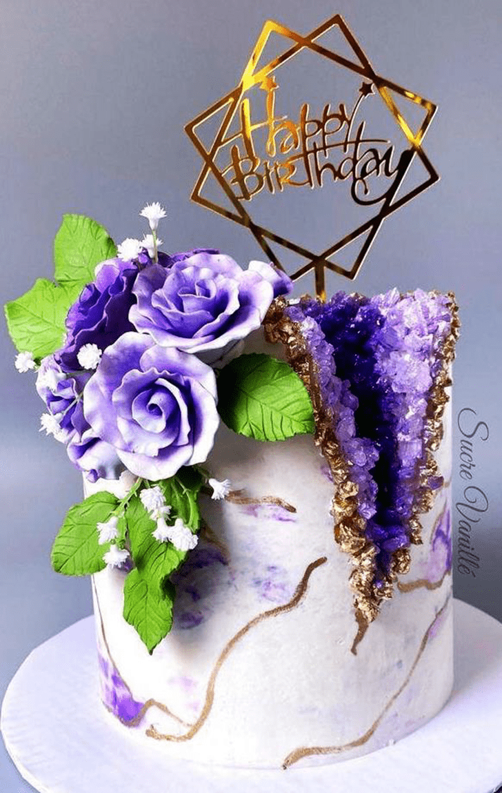 Stunning Purple Cake