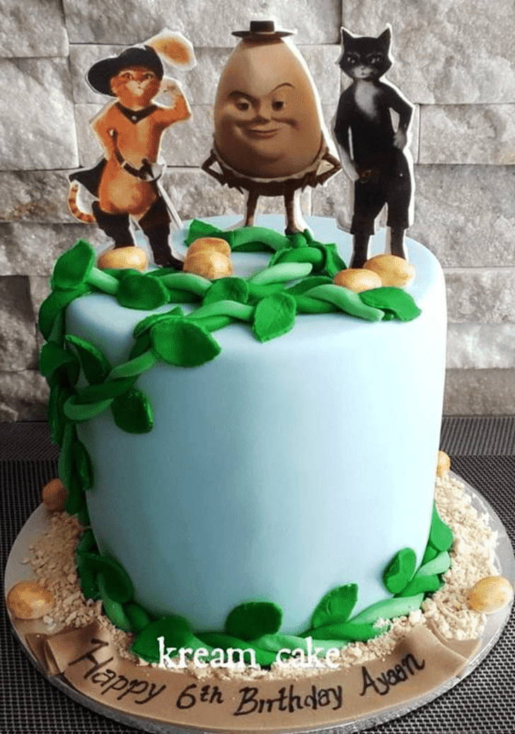 Pleasing Puss in Boots Cake