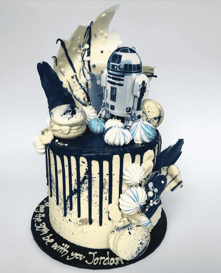 Magnetic R2-D2 Cake