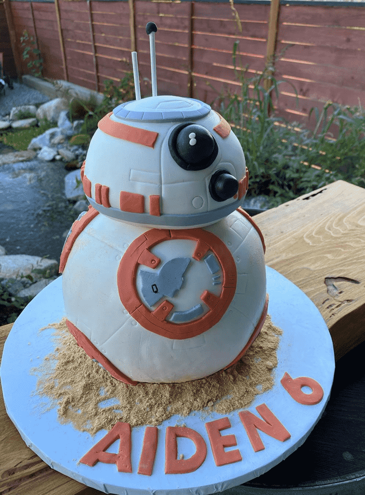 Stunning R2-D2 Cake