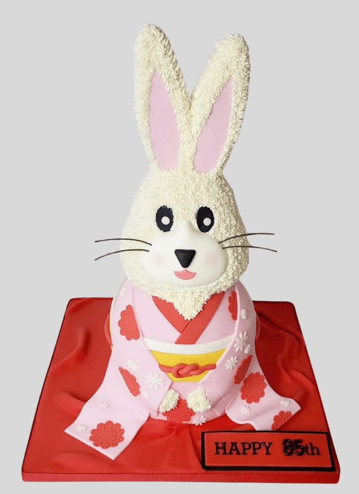 Pretty Rabbit Cake