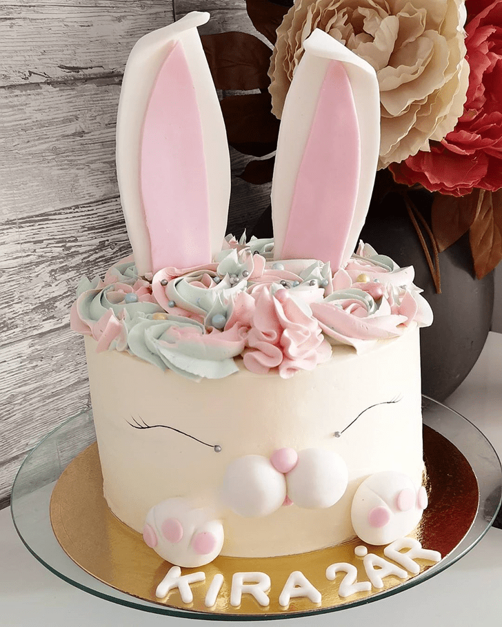 Elegant Rabbit Cake