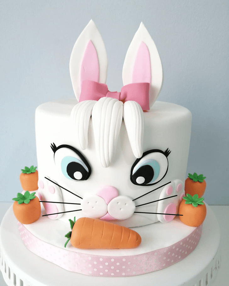 Pretty Rabbit Cake