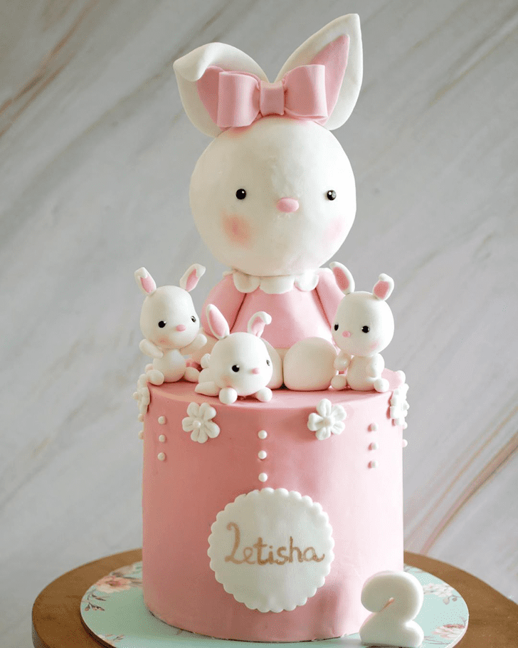 Wonderful Rabbit Cake Design
