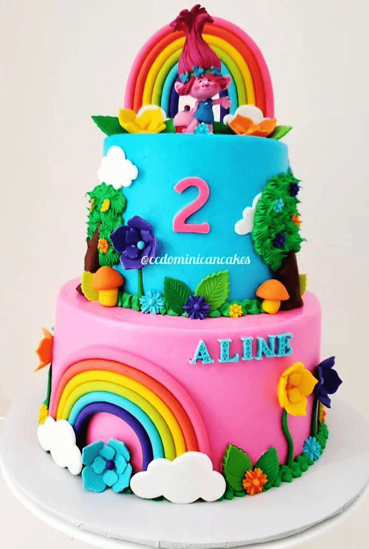 Cute Rainbow Cake