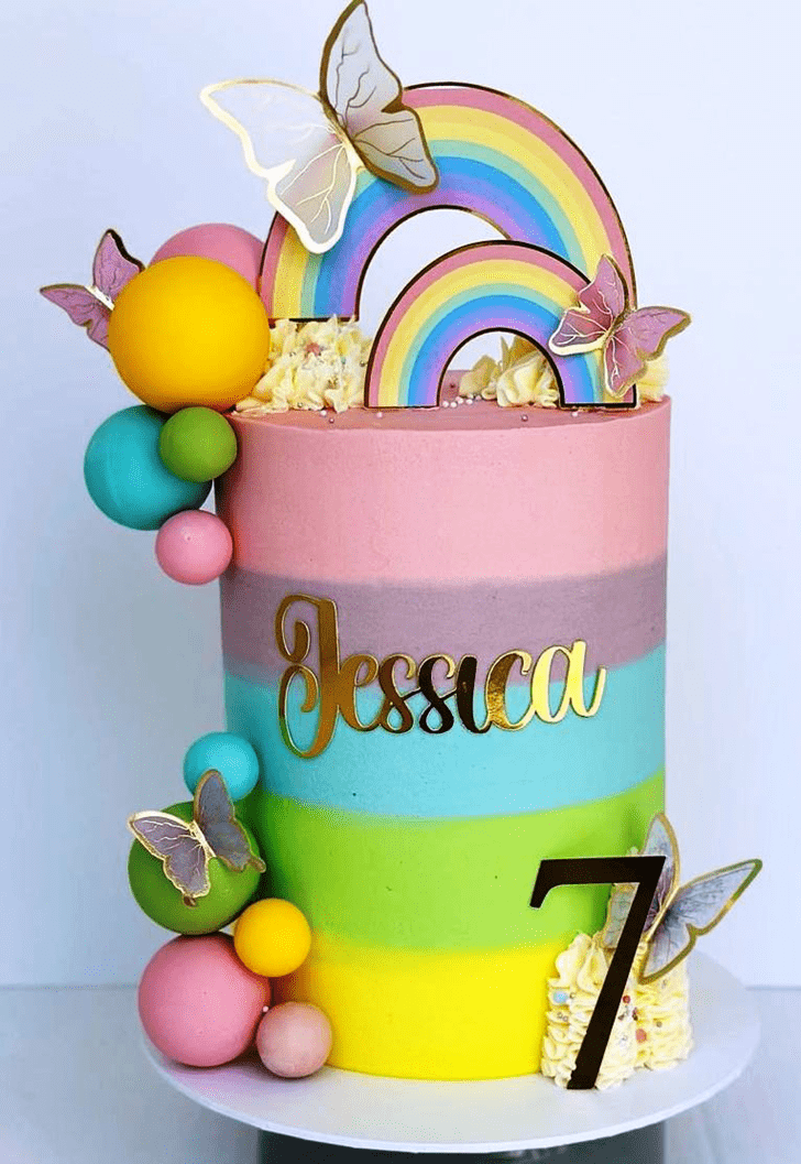 Fine Rainbow Cake