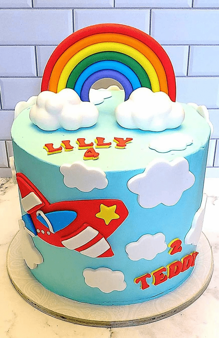 Nice Rainbow Cake