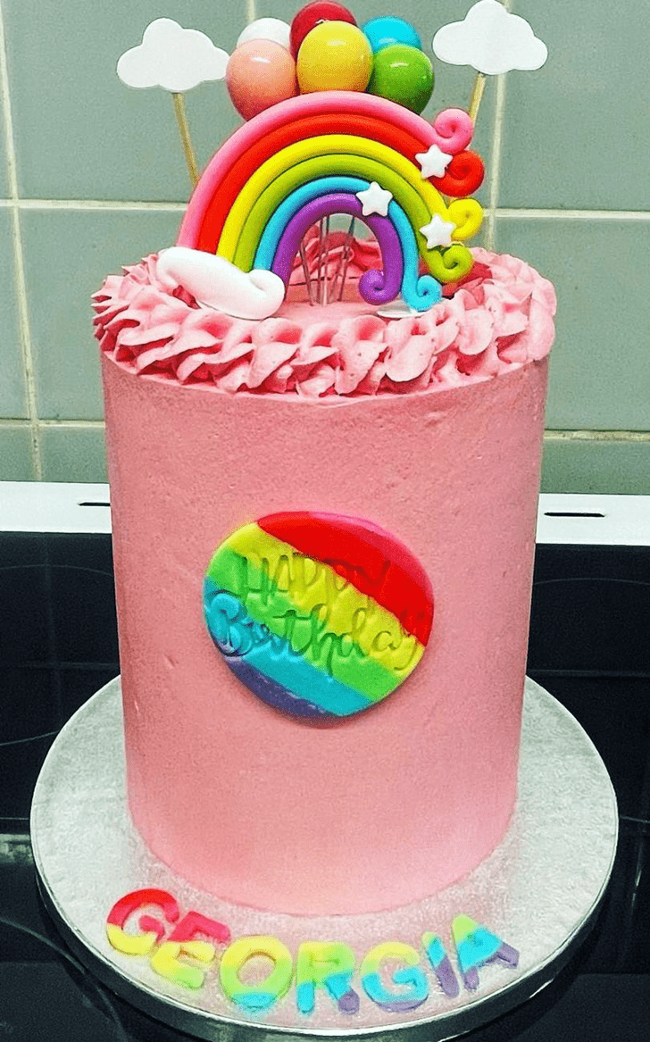 Splendid Rainbow Cake