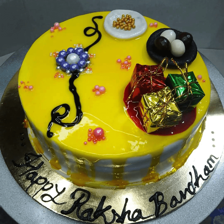 Enthralling Rakshabandhan Cake