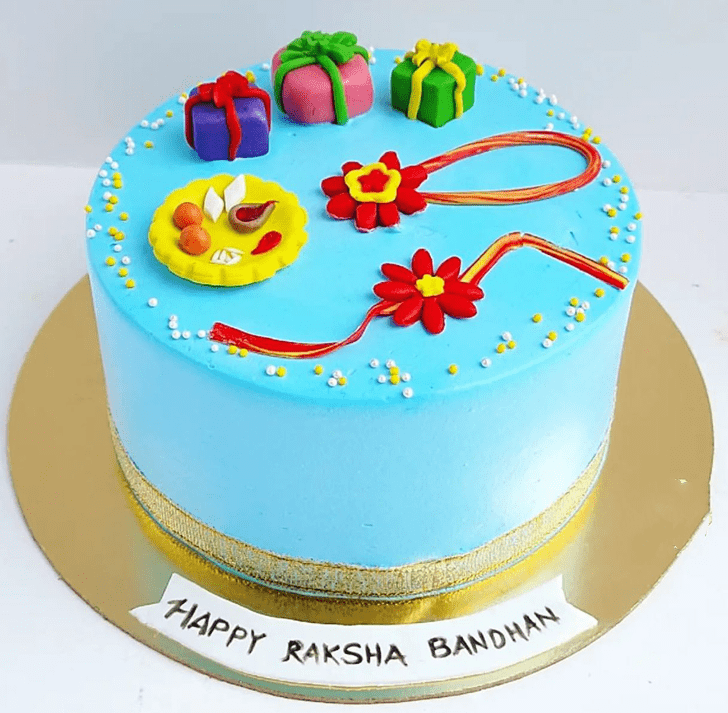 Excellent Rakshabandhan Cake