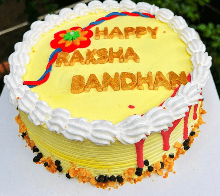 Inviting Rakshabandhan Cake