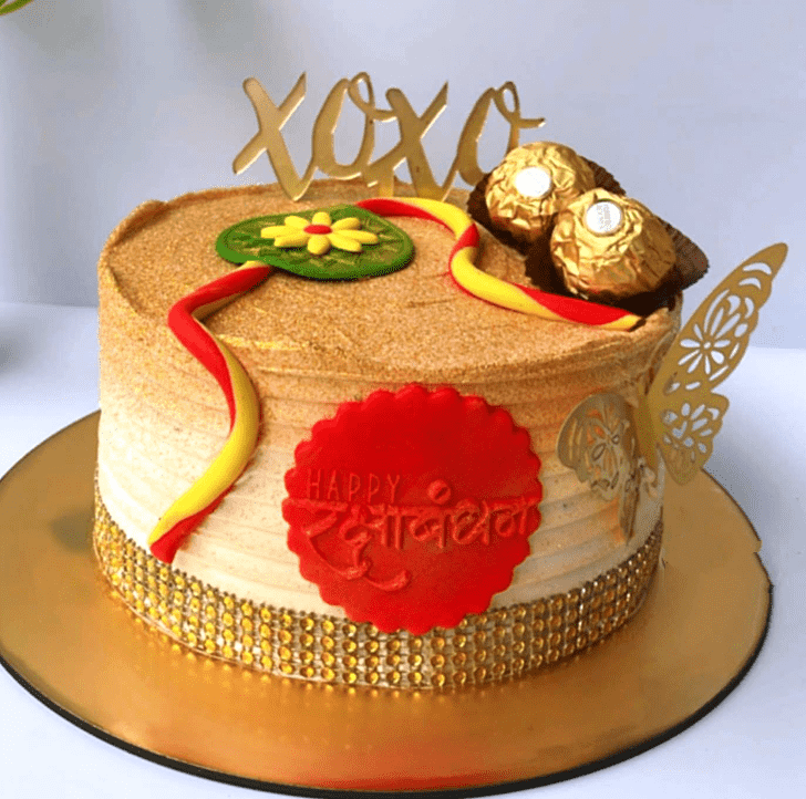 Slightly Rakshabandhan Cake