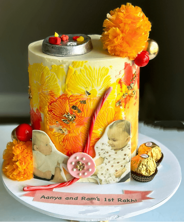 Wonderful Rakshabandhan Cake Design