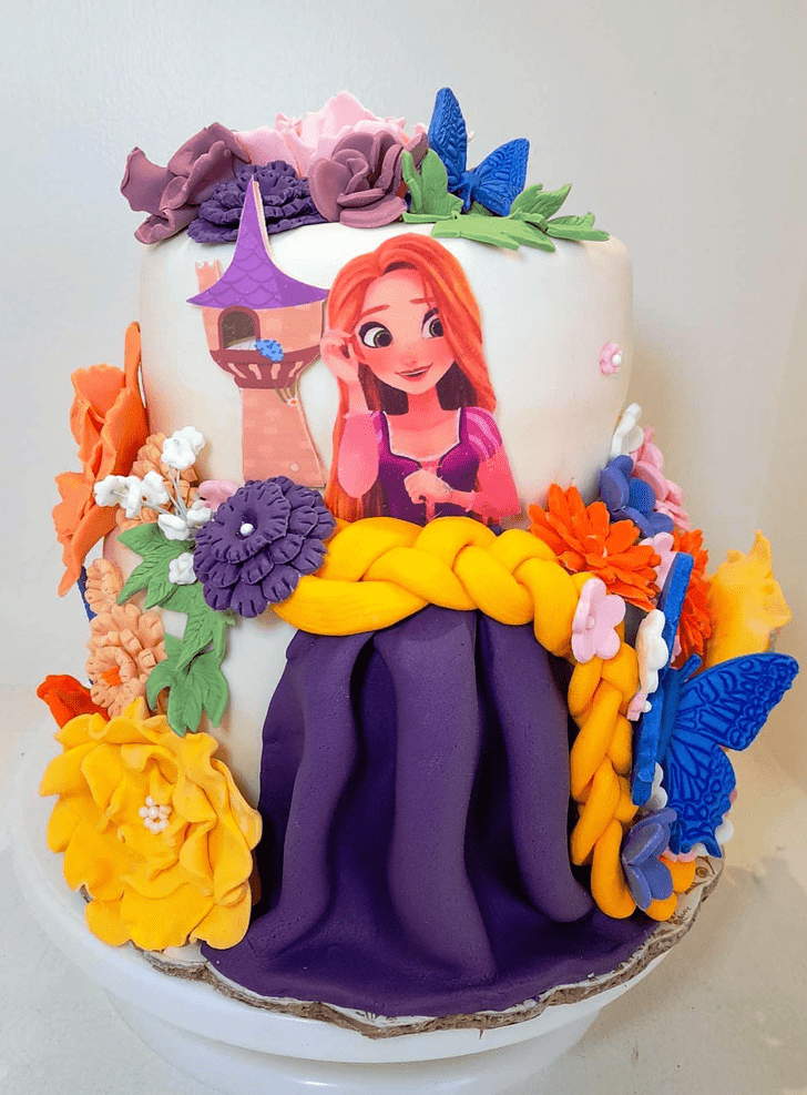 Beauteous Rapunzel Cake