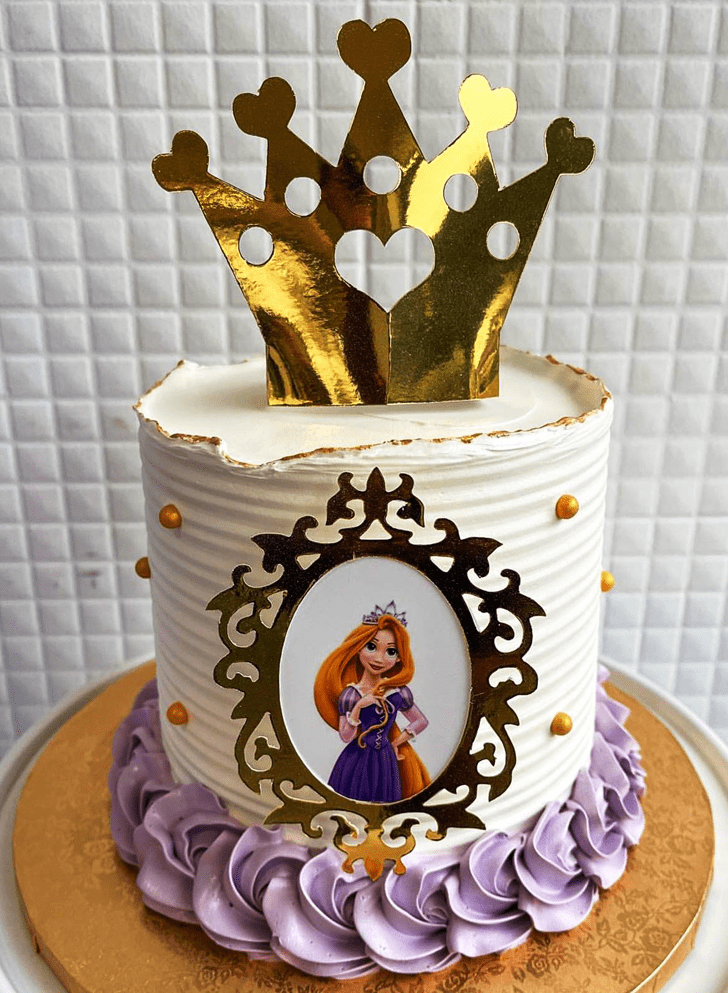 Comely Rapunzel Cake