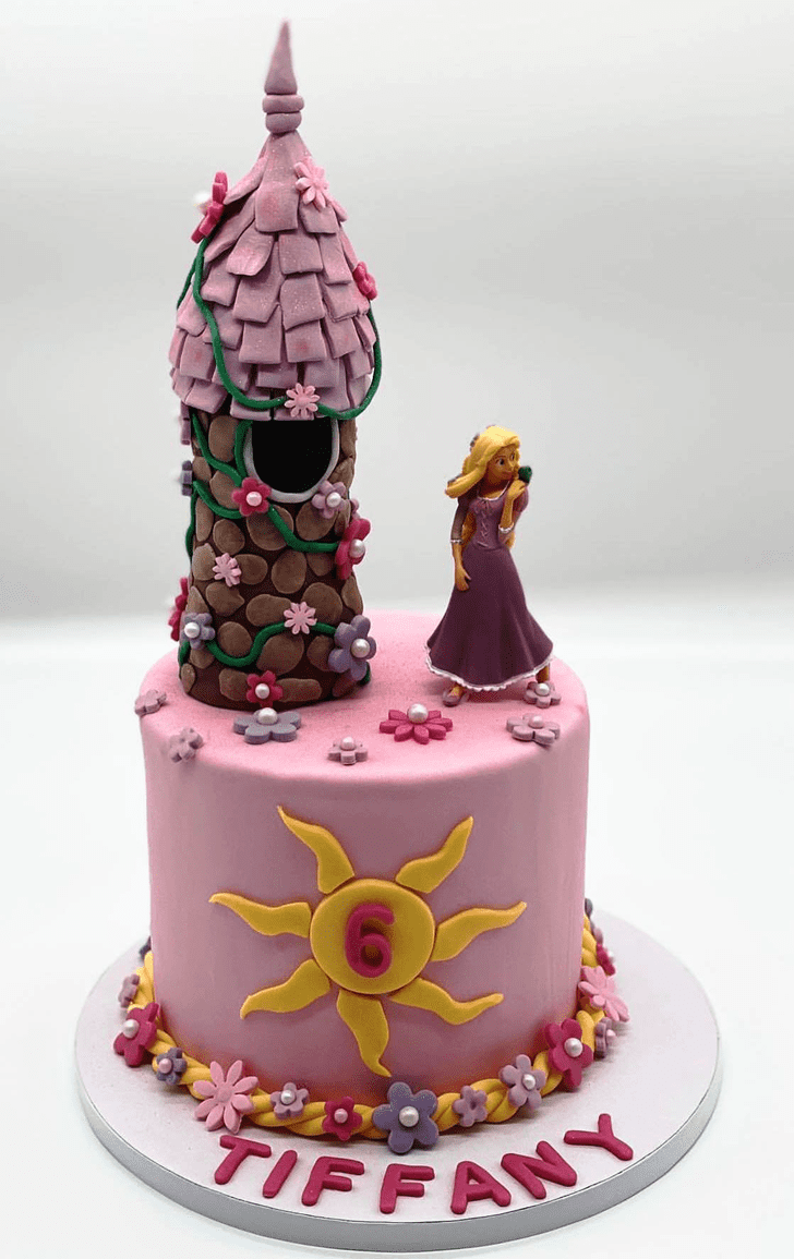 Delightful Rapunzel Cake