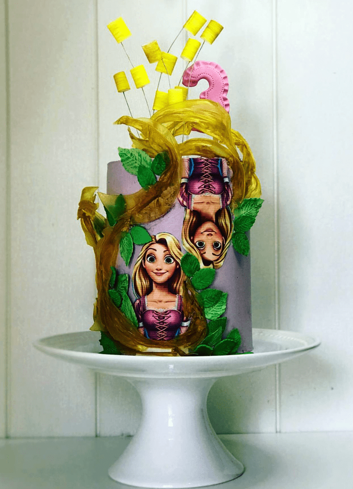 Enticing Rapunzel Cake