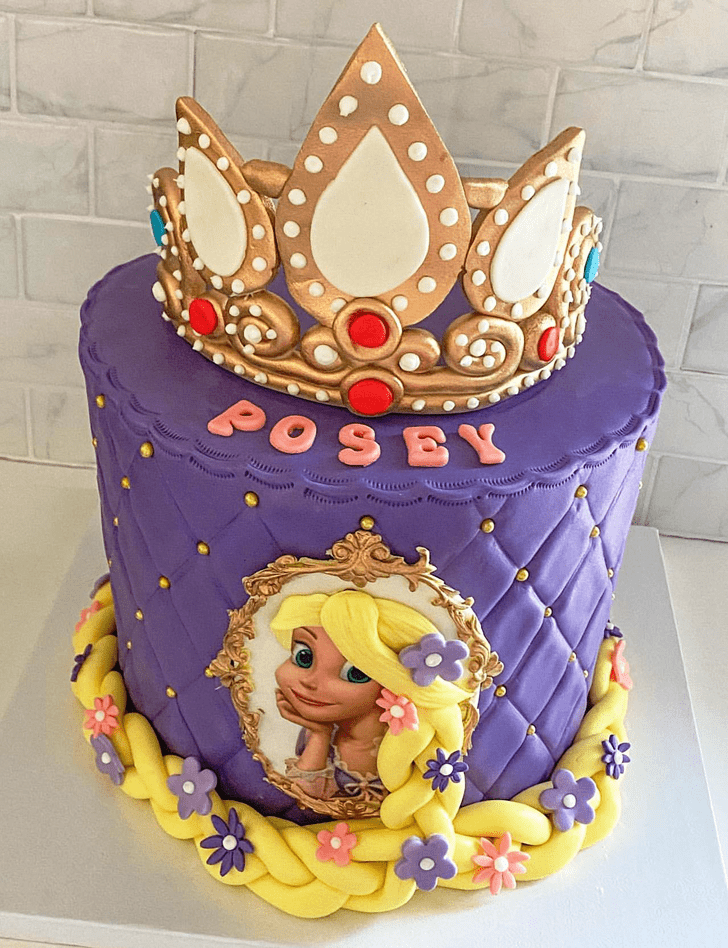 Radiant Rapunzel Cake