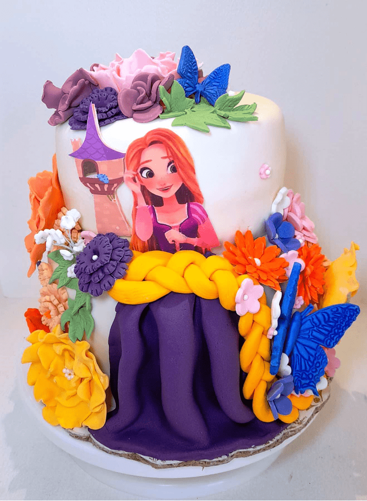 Resplendent Rapunzel Cake