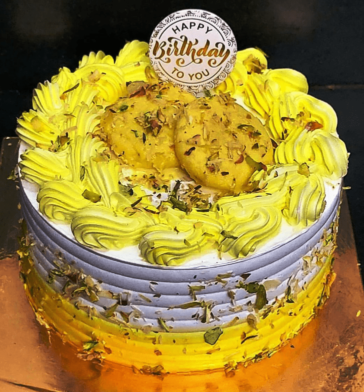 Magnetic Rasmalai Cake