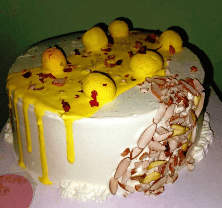 Radiant Rasmalai Cake