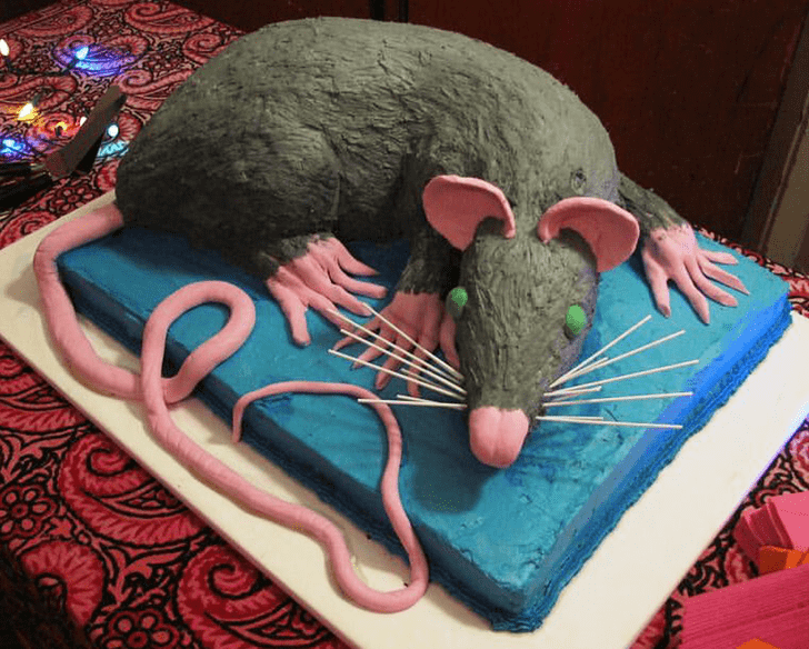 Handsome Rat Cake