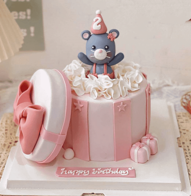 Lovely Rat Cake Design