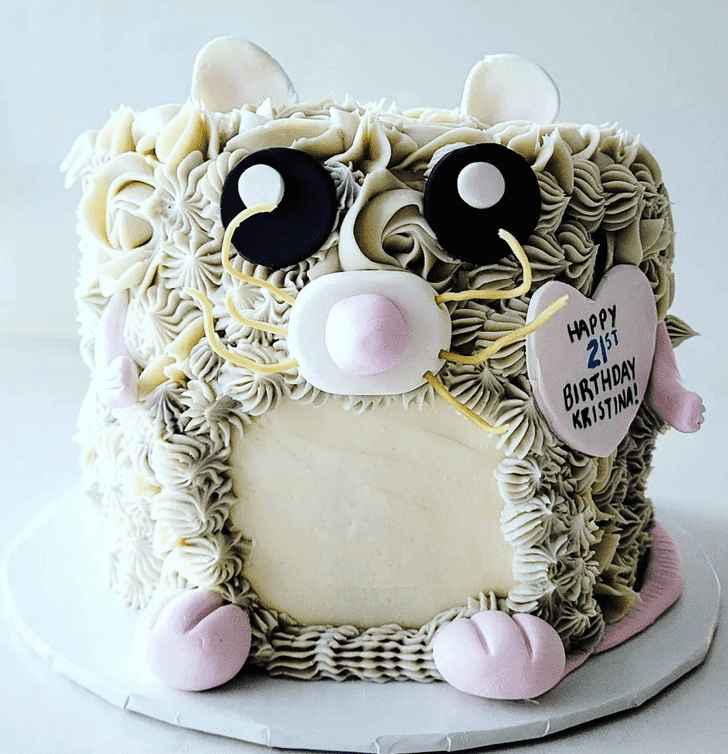 Wonderful Rat Cake Design