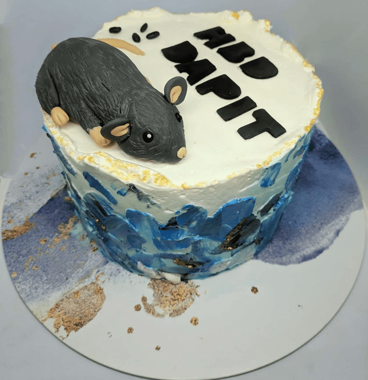 Admirable Rat Cake Design