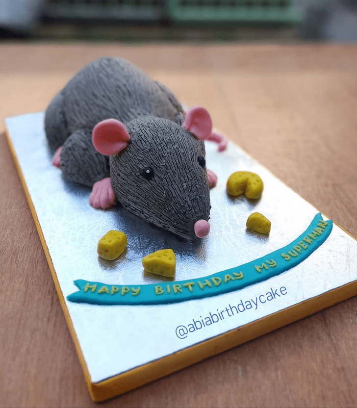 Adorable Rat Cake